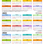 2022 2024 Three Year Calendar   Free Printable Pdf Templates |  Calendar 2024