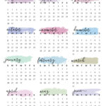 2023 2024 Calendar Free Printables   World Of Printables | 2023 2024 School Year Calendar Printable