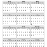 2023 & 2024 Calendar, Monthly Calendars, With Calendar Maker | 2024 Calendar One Page Printable PDF