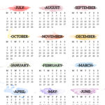 2023 2024 School Year Calendar Free Printable   Paper Trail Design | 2023 2024 Academic Calendar Printable