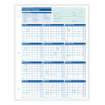 2023 Fiscal Year Attendance Calendar | Yearly Attendance | Hrdirect | Free Printable Employee Attendance Calendar 2024