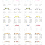 2024 2025 Two Year Calendars   10 Free Printables | Printabulls | 2024 And 2025 Calendar Printable Free