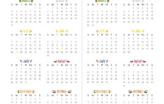 2024-2025 Two Year Calendars – 10 Free Printables | Printabulls |  Calendar 2024