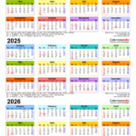 2024 2026 Three Year Calendar   Free Printable Pdf Templates |  Calendar 2024