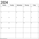 2024 April Calendars   Handy Calendars | April 2024 Calendar With Holidays Printable