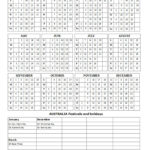 2024 Australia Holiday Calendar   Free Printable Calendar | Printable Calendar 2024 Australia