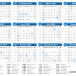 2024 Calendar | 2024 Calendar With Week Numbers Printable PDF