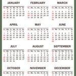 2024 Calendar With Holidays, Printable Free, Vertical | 2024 Calendar Printable PDF