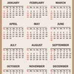 2024 Calendar With Holidays, Printable Free, Vertical |  Calendar 2024