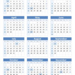 2024 Calendar With Holidays (Us Federal Holidays) | 2024 Calendar With Federal Holidays Printable Pdf