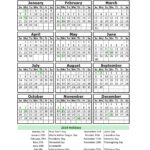 2024 Calendar   Yearly   Monthly   Free   Printable   Template | Free Printable 2024 Employee Attendance Calendar PDF