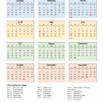 2024 Canada Calendar With Sunday Start | 2024 Calendar Canada With Holidays Printable