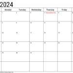 2024 July Calendars   Handy Calendars | 2024 Monthly Calendar With Holidays Printable Free