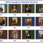 2024 Liturgical Calendar |  Calendar 2024