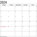 2024 May Calendars   Handy Calendars | May 2024 Printable Calendar With Holidays