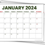2024 Printable Calendars (56 Free Pdf Printables) |  Calendar 2024
