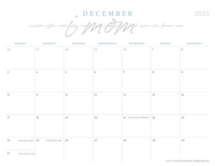 2024 Monthly Calendar Printable | Calendar 2024