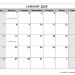 2024 Printable Holidays Calendar Mac   Free Printable Templates | Blank Calendar Printable 2024