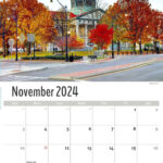 2024 Wall Calendar | New York State Scenic | Binghamton University Calendar 2023 2024 Printable