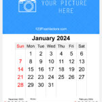 2024 Wall Calendar Templates: 48 Free Printables And Editable Ai | Wall Calendar 2024 Printable