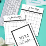 2024 Yearly Calendar Printable   Savor + Savvy |  Calendar 2024