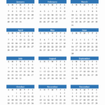 2024 Yearly Calendar Templates With Monday Start | 2024 Printable Calendar One Page Monday Start