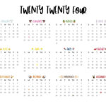 2024 Yearly Calendars   29 Free Printables | Printabulls |  Calendar 2024