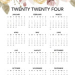 2024 Yearly Calendars   29 Free Printables | Printabulls |  Calendar 2024