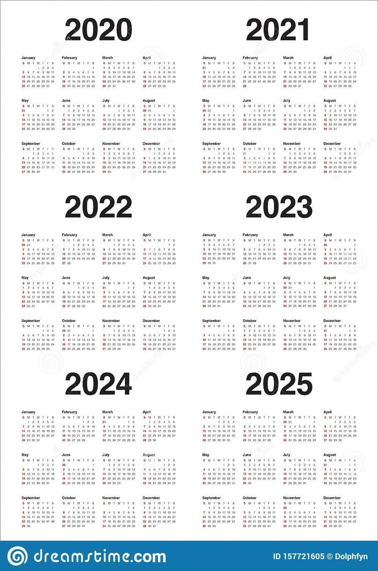 3 Year Calendar 2021 to 2024 Printable | Calendar 2024 | Printable ...