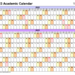 Academic Calendars 2022/2023   Free Printable Word Templates |  Calendar 2024