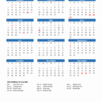 Australia 2024 Calendar With Holidays | Printable Calendar 2024 Australia