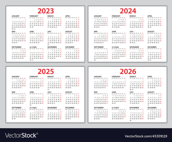 3 Year Calendar 2024 to 2026 Printable | Calendar 2024