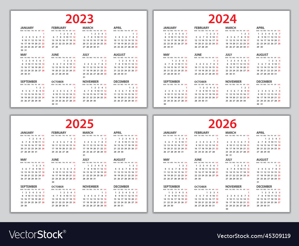 3 Year Calendar 2024 to 2026 Printable | Calendar 2024 | Printable ...