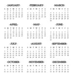 Calendar 2024 Printable One Page   Paper Trail Design |  Calendar 2024
