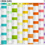Calendar 2024 (Uk)   Free Printable Microsoft Excel Templates | Excel 2024 Calendar Printable
