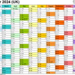 Calendar 2024 (Uk)   Free Printable Microsoft Word Templates | 2024 Yearly Calendar Printable Word