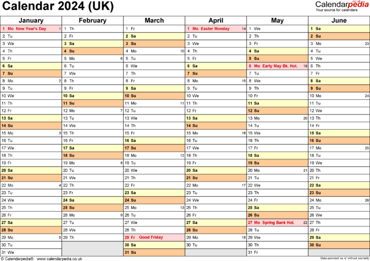 Free Printable Calendar 2024 Word | Calendar 2024