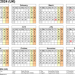 Calendar 2024 (Uk)   Free Printable Pdf Templates | 2024 Calendar UK With Bank Holidays Printable