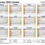 Canada Calendar 2024   Free Printable Excel Templates | 2024 Calendar Canada With Holidays Printable