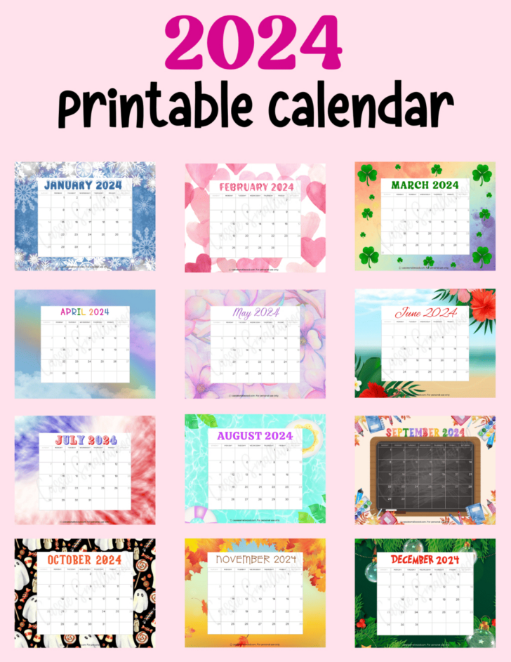 2024 Printable Calender | Calendar 2024