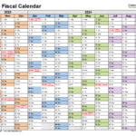 Fiscal Calendars 2024   Free Printable Pdf Templates |  Calendar 2024