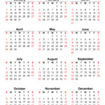 Free 2024 Calendar One Page | 2024 Calendar Free Printable One Page