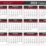 Free 2024 Calendar Pdf Download | Free Printable Calendar 2024 Pdf Download