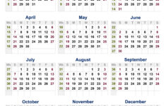 Free 2024 Calendar With Week Numbers |  Calendar 2024