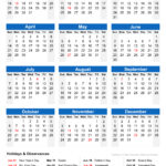 Free 2024 Holiday Calendar | 2024 Calendar With Holidays Printable