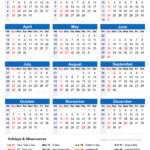 Free 2024 Holiday Calendar With Week Numbers | 2024 Calendar Printable With Federal Holidays