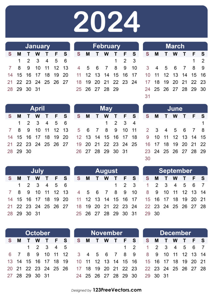 2024 Calendar Printable | Calendar 2024