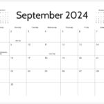 Free Printable Calendar 2024 | 2024 Printable Calendar By Month With Holidays