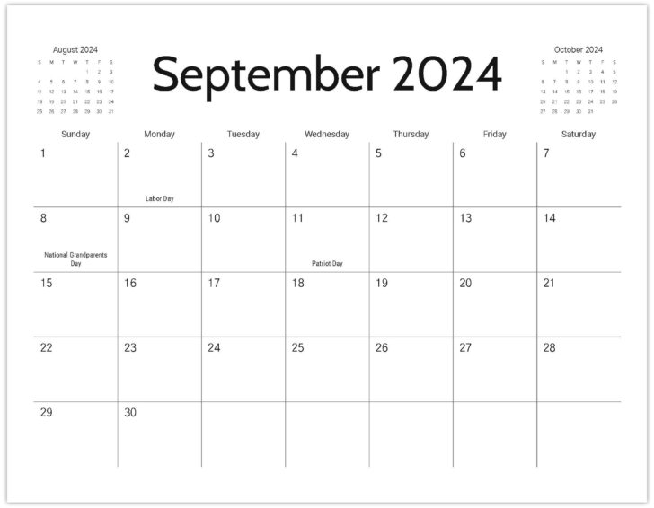 Printable 2024 Calendar By Month | Calendar 2024