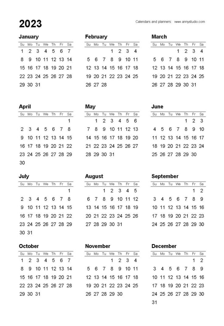 Pocket Size Calendar 2024 Printable | Calendar 2024